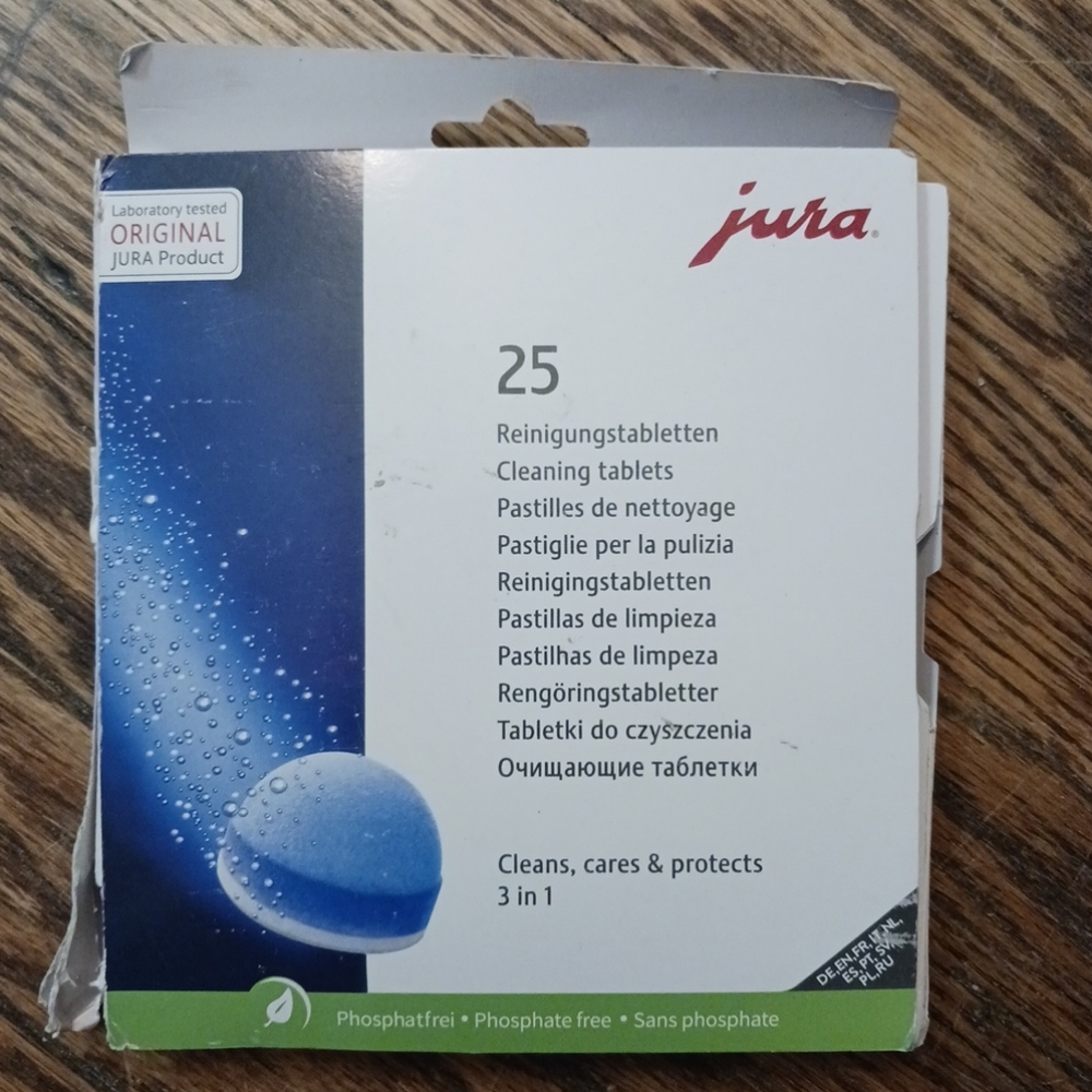 50!! Count 3 Phase Cleaning Tablets for Espresso Machines & Coffee, New - Picture 2 of 6